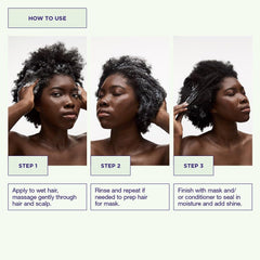Eco-friendly climate-compensated packaging of Maria Nila Pure Volume Shampoo