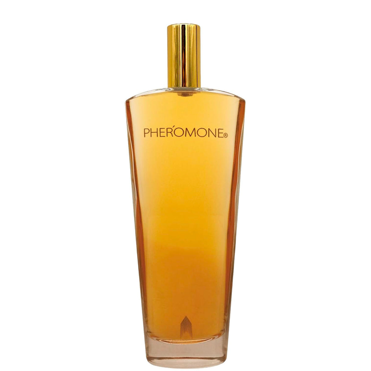 Pheromone by Marilyn Miglin bottle on display; evokes sensual confidence for evening attraction.
