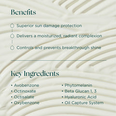 Marini SkinSolutions antioxidant daily face protectant SPF-33 label shows water resistance up to 80 minutes.