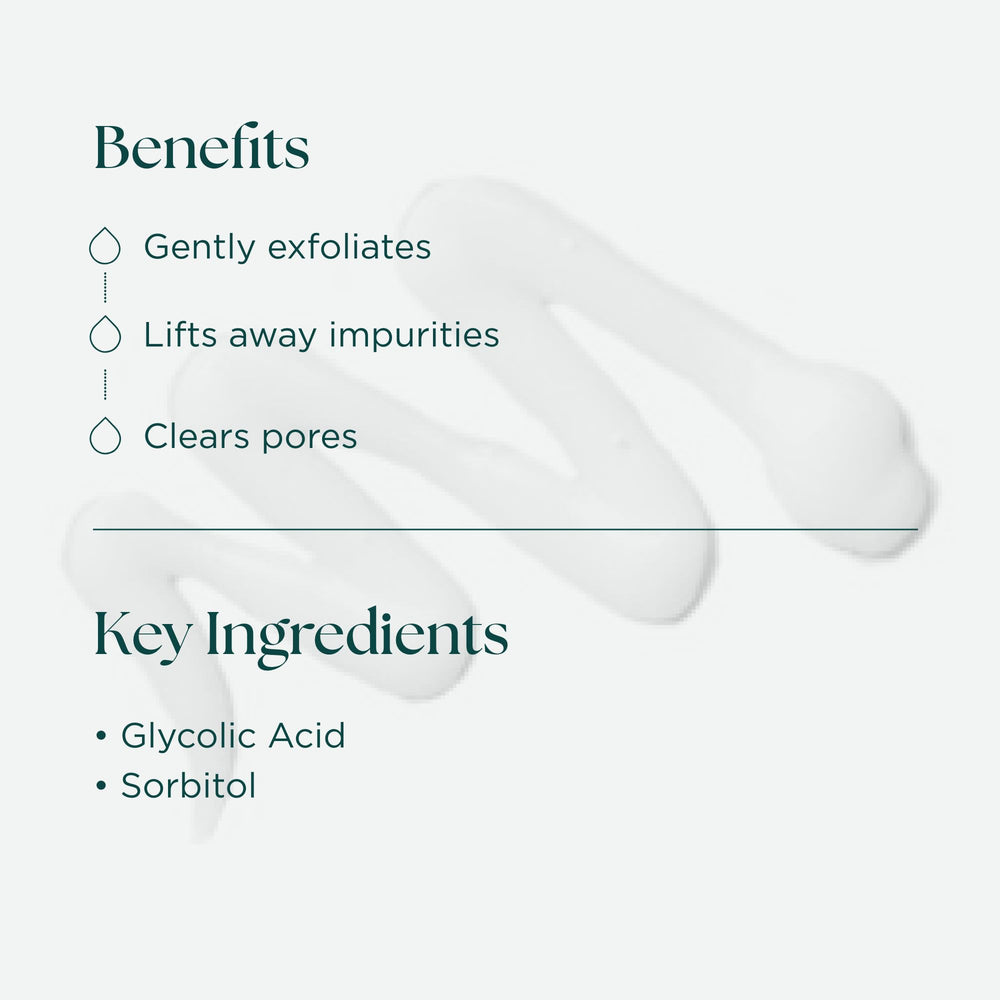 Marini SkinSolutions Bioglycolic cleanser applied as part of daily routine