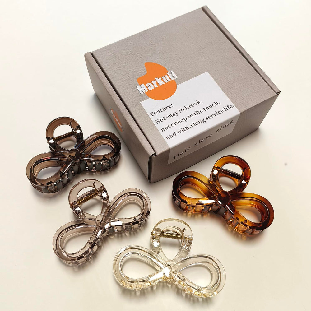 Markuii clip securing medium-thick hair during daily activities