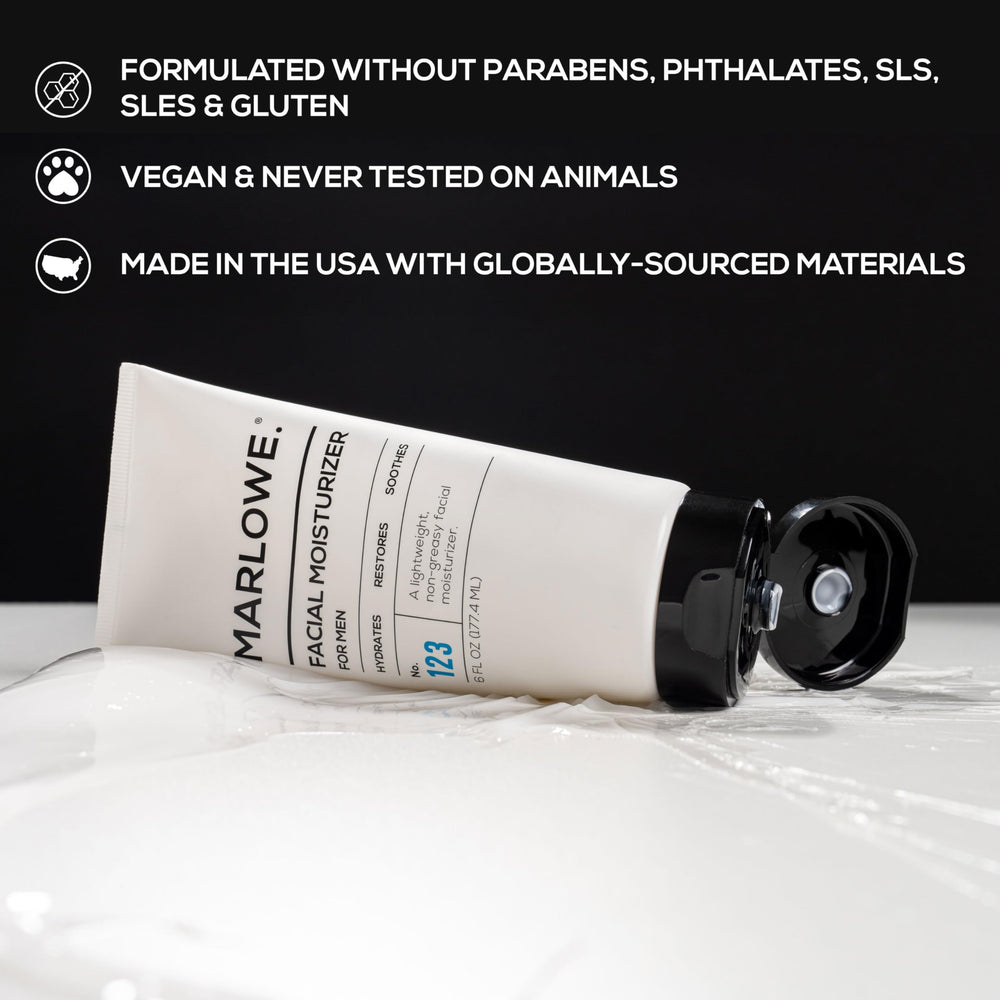 MARLOWE gift-ready packaging emphasizing premium gift for men