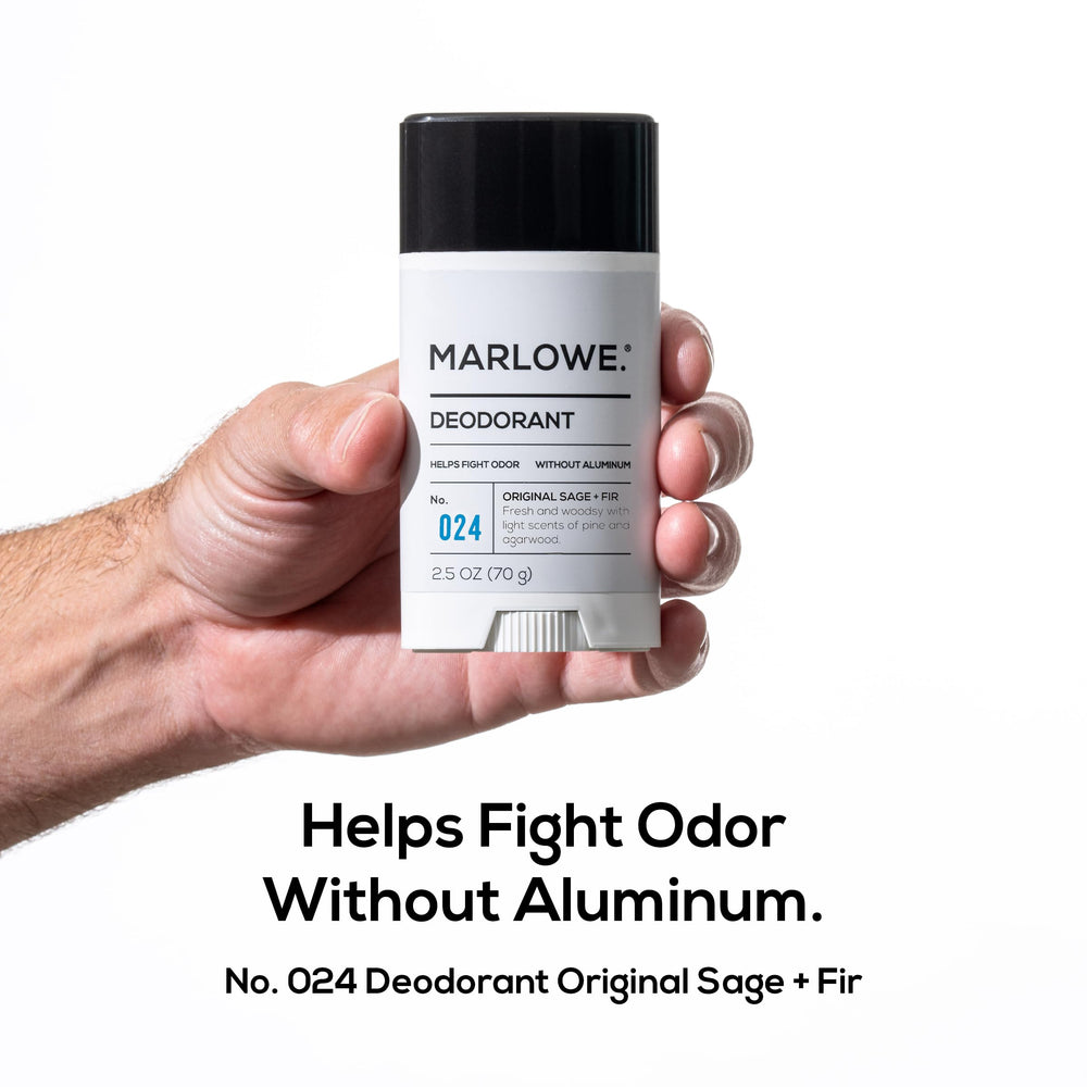 Marlowe No. 024 packaging front view with clean, cruelty-free branding