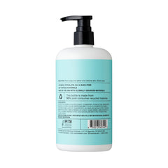 MARLOWE No.069 Morning Wood daily-use-formula bottle-lather captured to highlight easy cleansing.