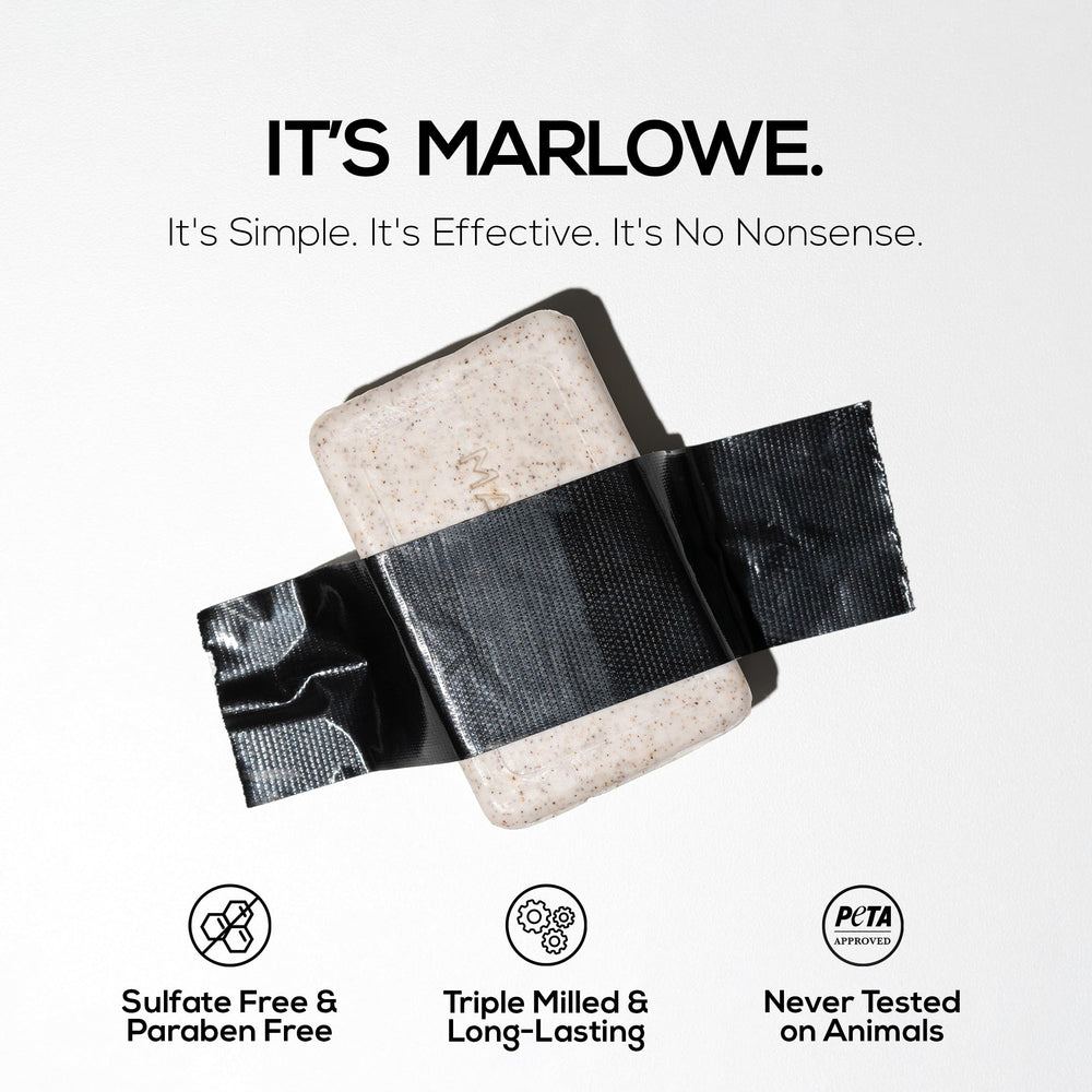 MARLOWE No. 102 sage fir scent bouquet evokes fresh woodland spa vibes.