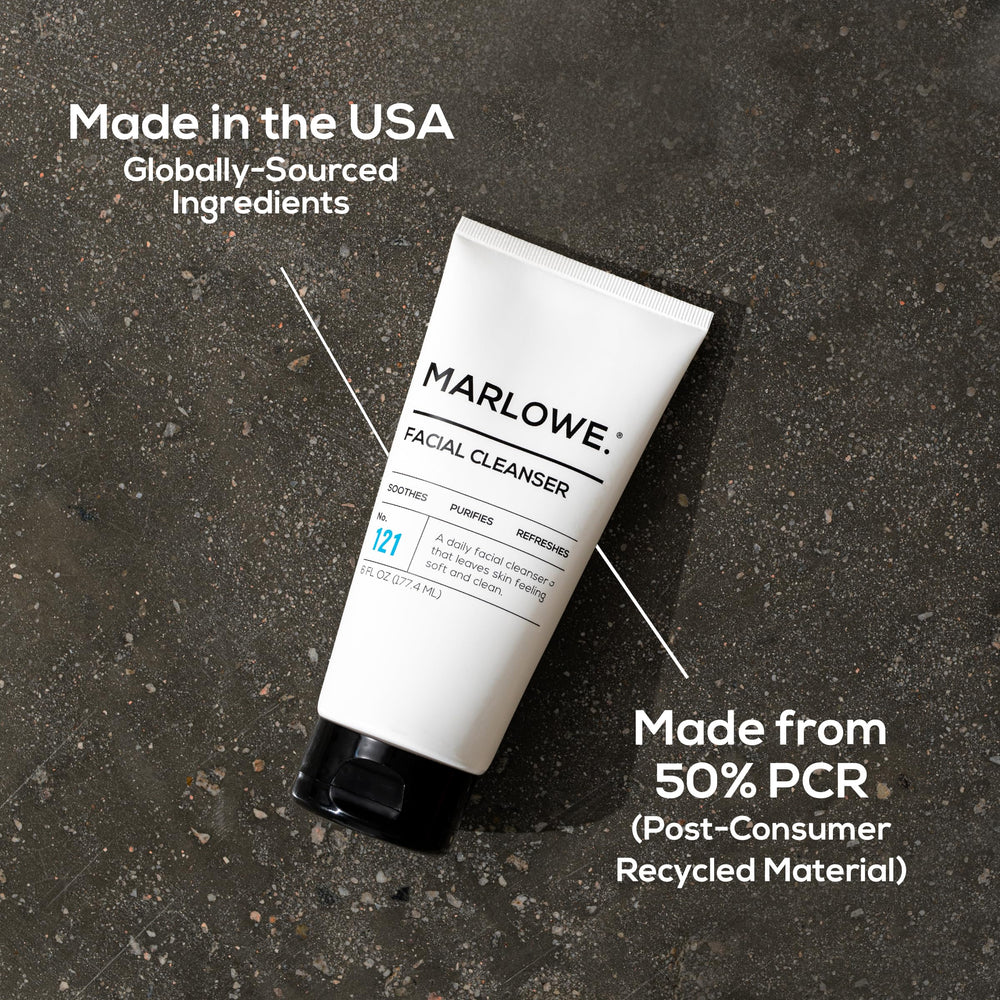 MARLOWE No. 121 vegan cruelty-free icon signaling clean beauty values