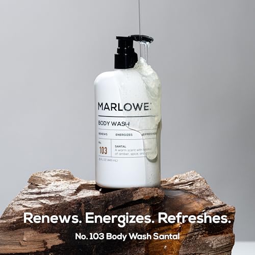 MARLOWE No. 103 santal-woodsy-bathroom-scene evokes a warm woody mood