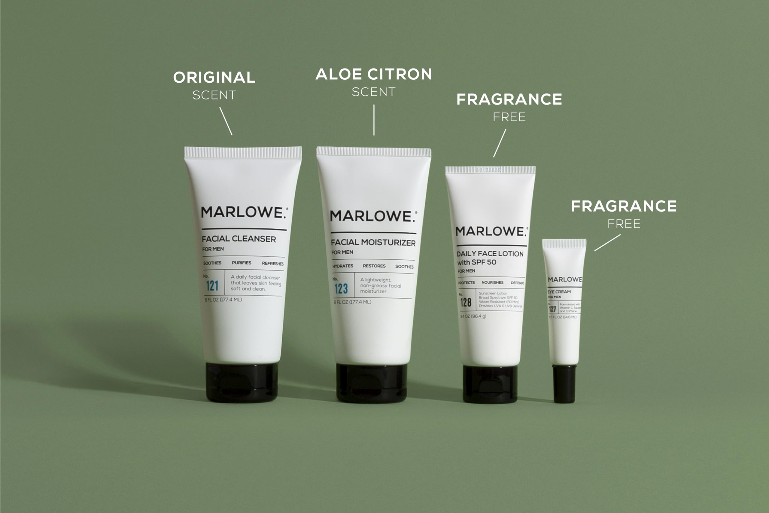 Marlowe No.121 facial cleanser for refreshed, clean skin