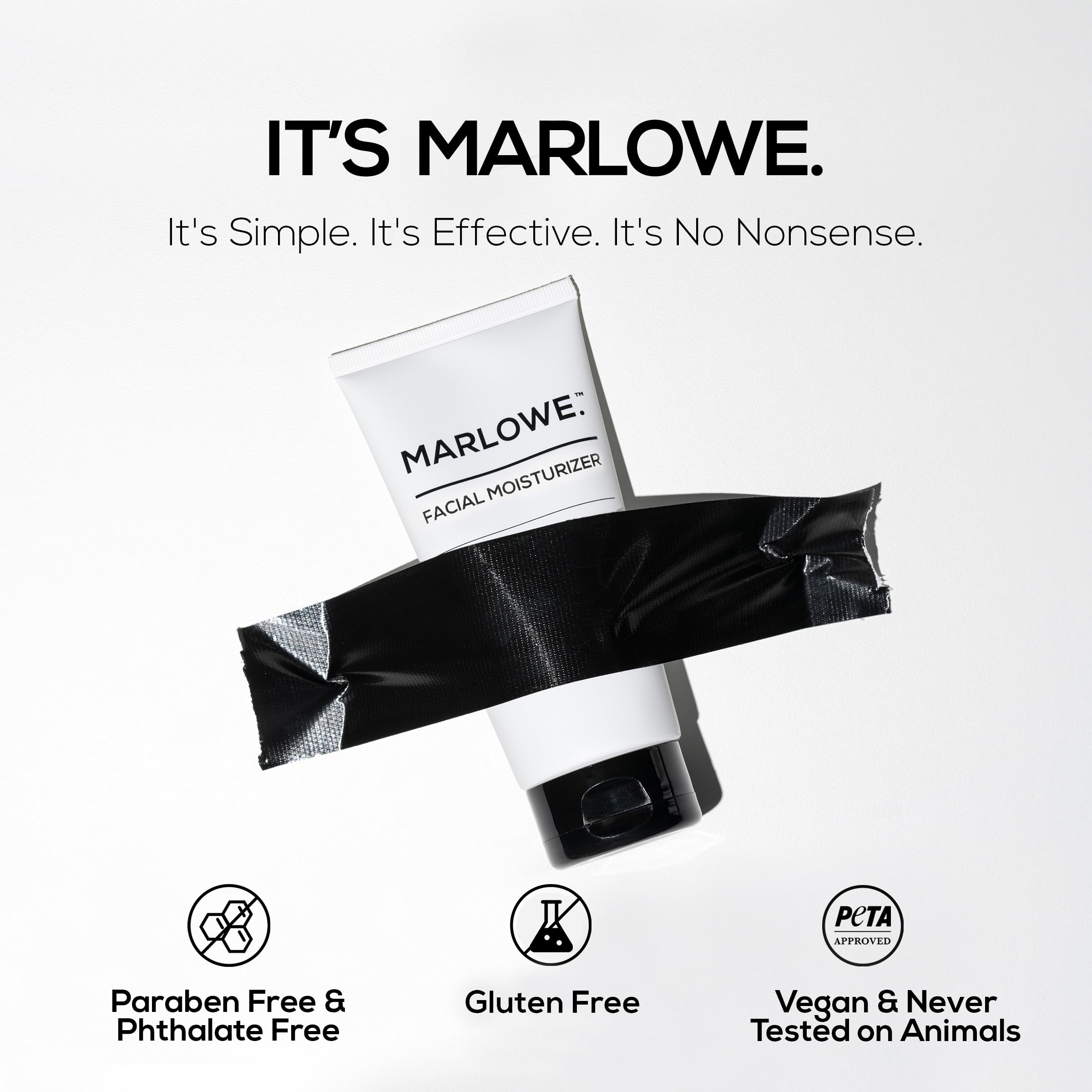 MARLOWE. No.123 passionflower extract detail; soothing skincare for daily use.