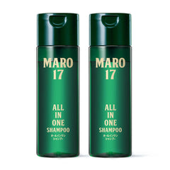 MARO17 Maro All-In-One Shampoo bottle front view for clean, refreshed hair and skin.