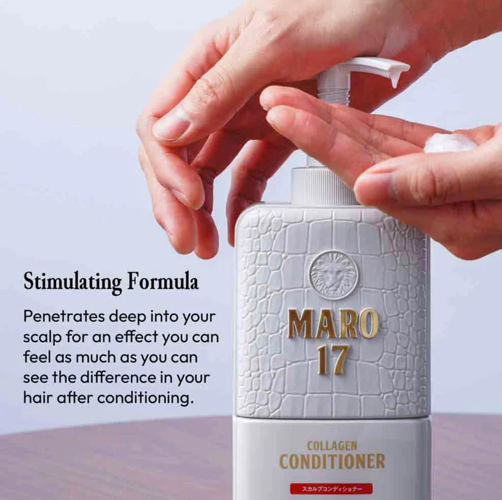 MARO17 scalp massage scene showing cooling, refreshing care.