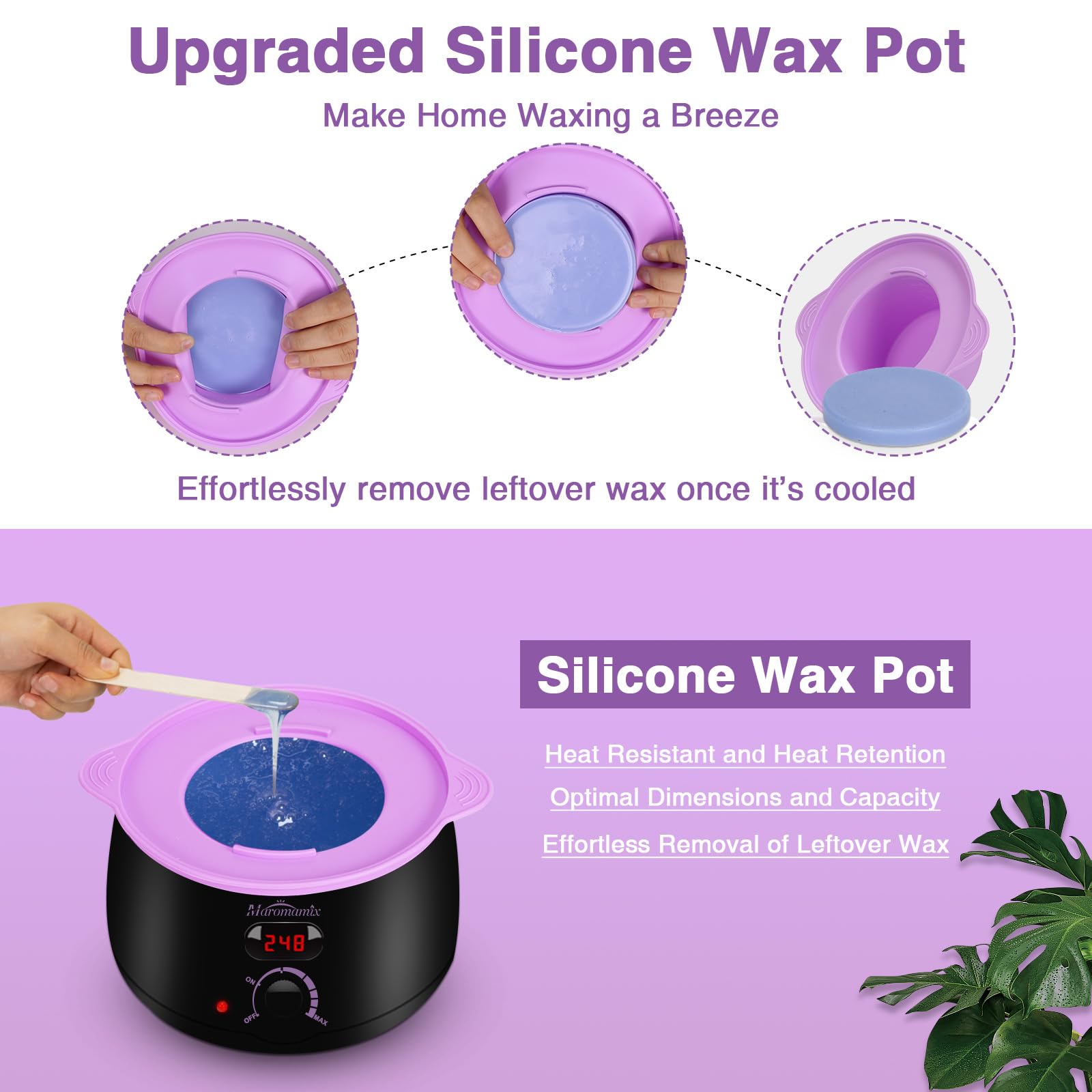 Maromamix nose and mustache protectors for gentle grooming