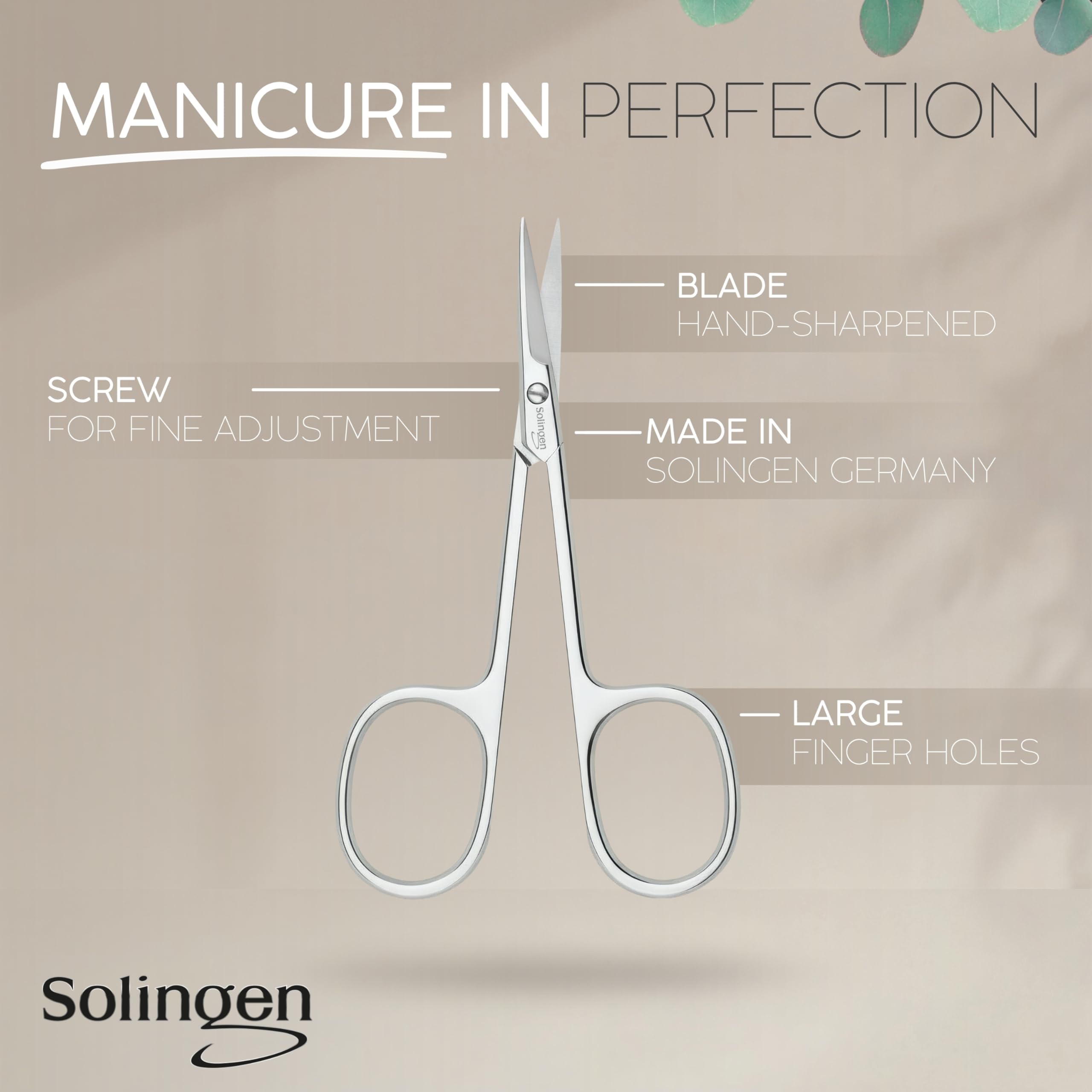 MarQus multi-purpose tool for cuticles, nails, brows, and lashes.