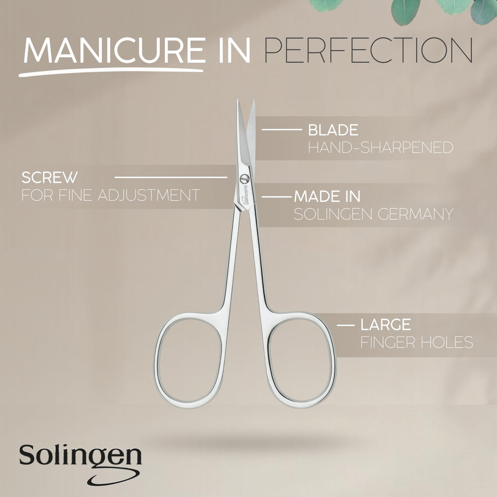 MarQus multi-purpose tool for cuticles, nails, brows, and lashes.