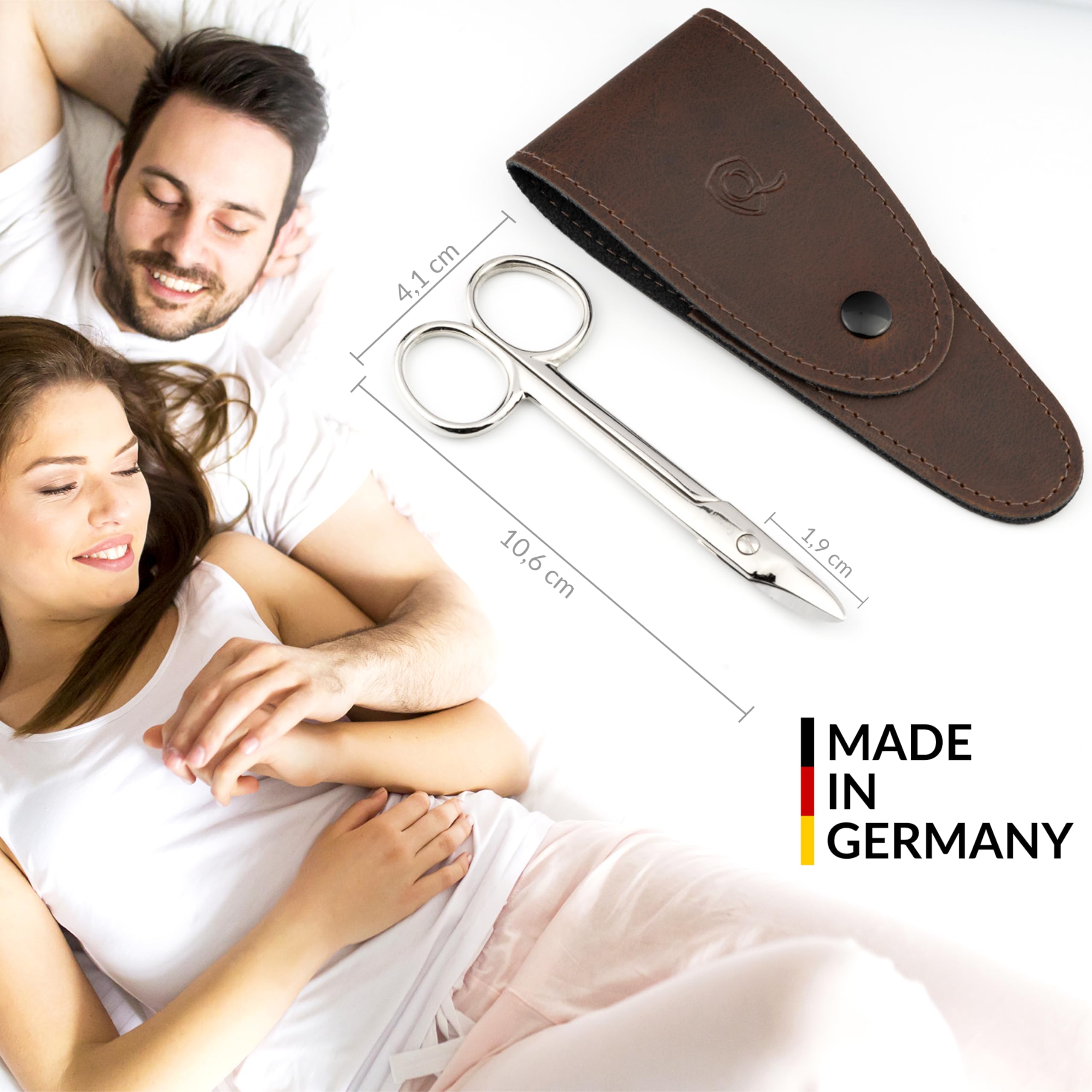 MarQus toenail scissors with a resharpenable design for longevity.