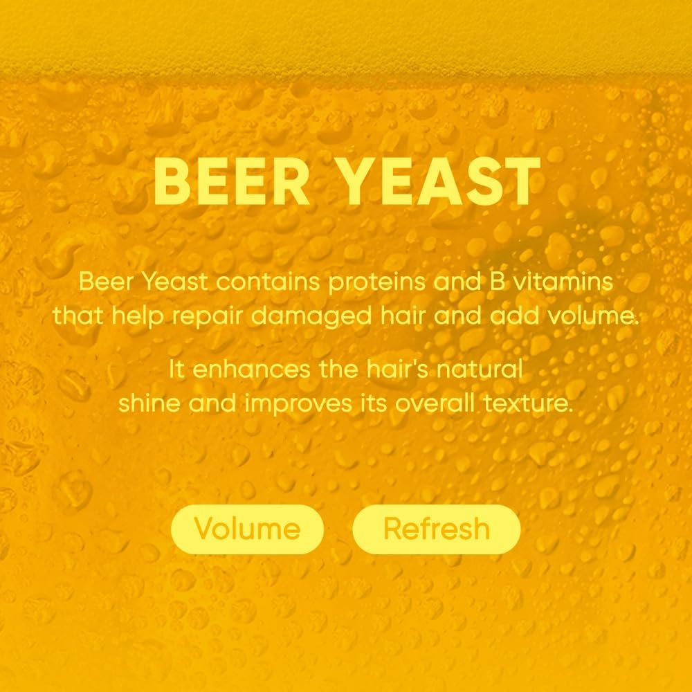 MARS MADE Beer Yeast Shampoo Bar 2.0 texture close-up showing nourishing proteins.