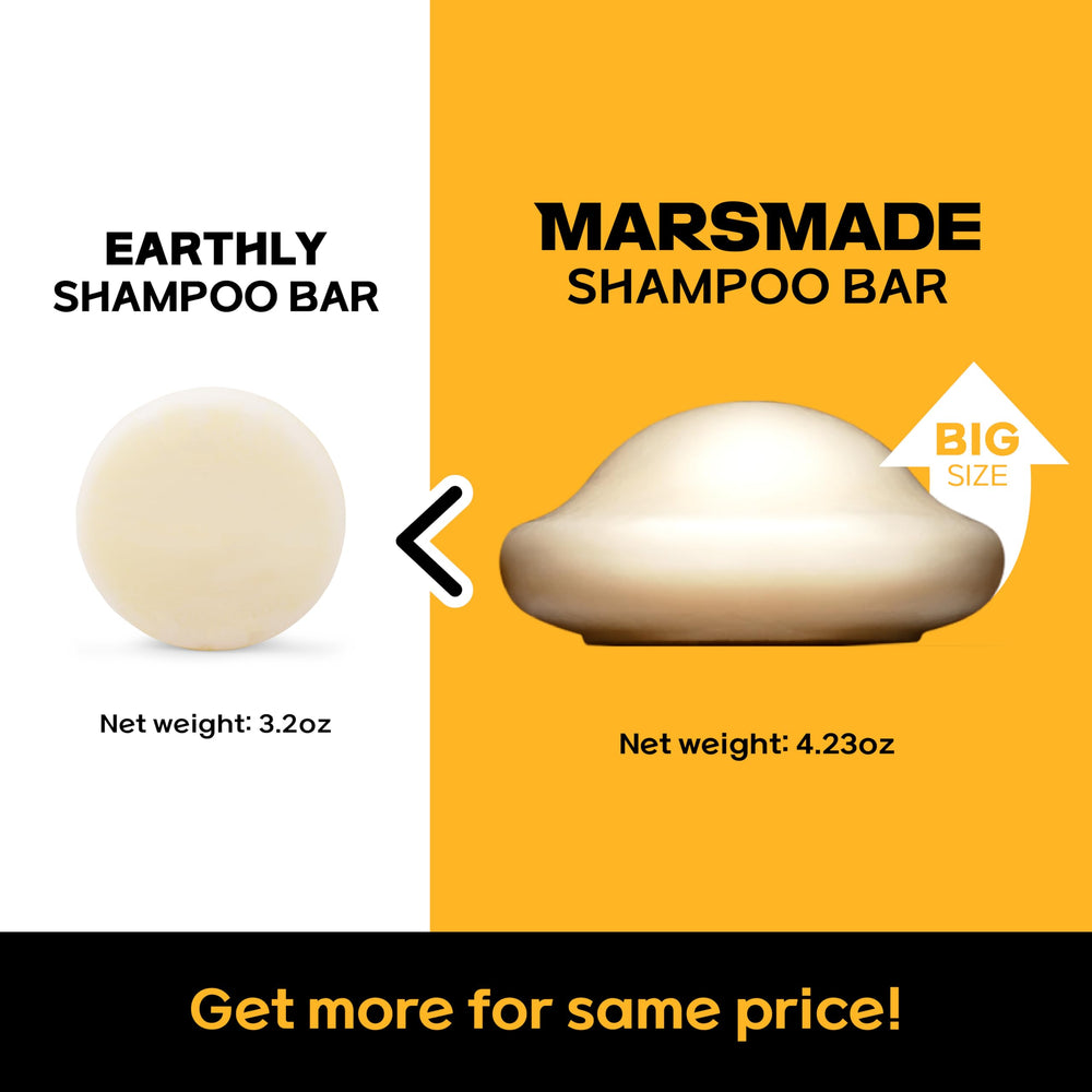 MARS MADE Rice Water Shampoo Bar 2.0 post-use care improves longevity when dried properly.