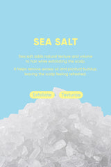 Mars Made sea salt shampoo bar held in hands shows solid travel-friendly form.