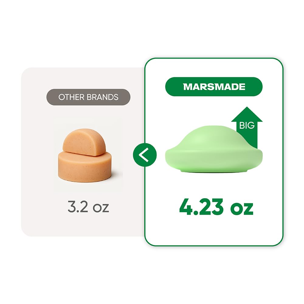 Mars Made Tea Tree Shampoo Bar 2.0 bottle-free packaging supports eco-friendly bathroom routines
