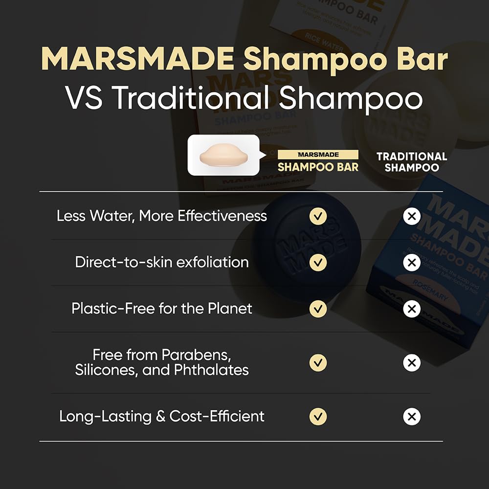 Mars Made Tea Tree Shampoo Bar 2.0 menthol and salicylic acid provide cooling, refreshed feeling