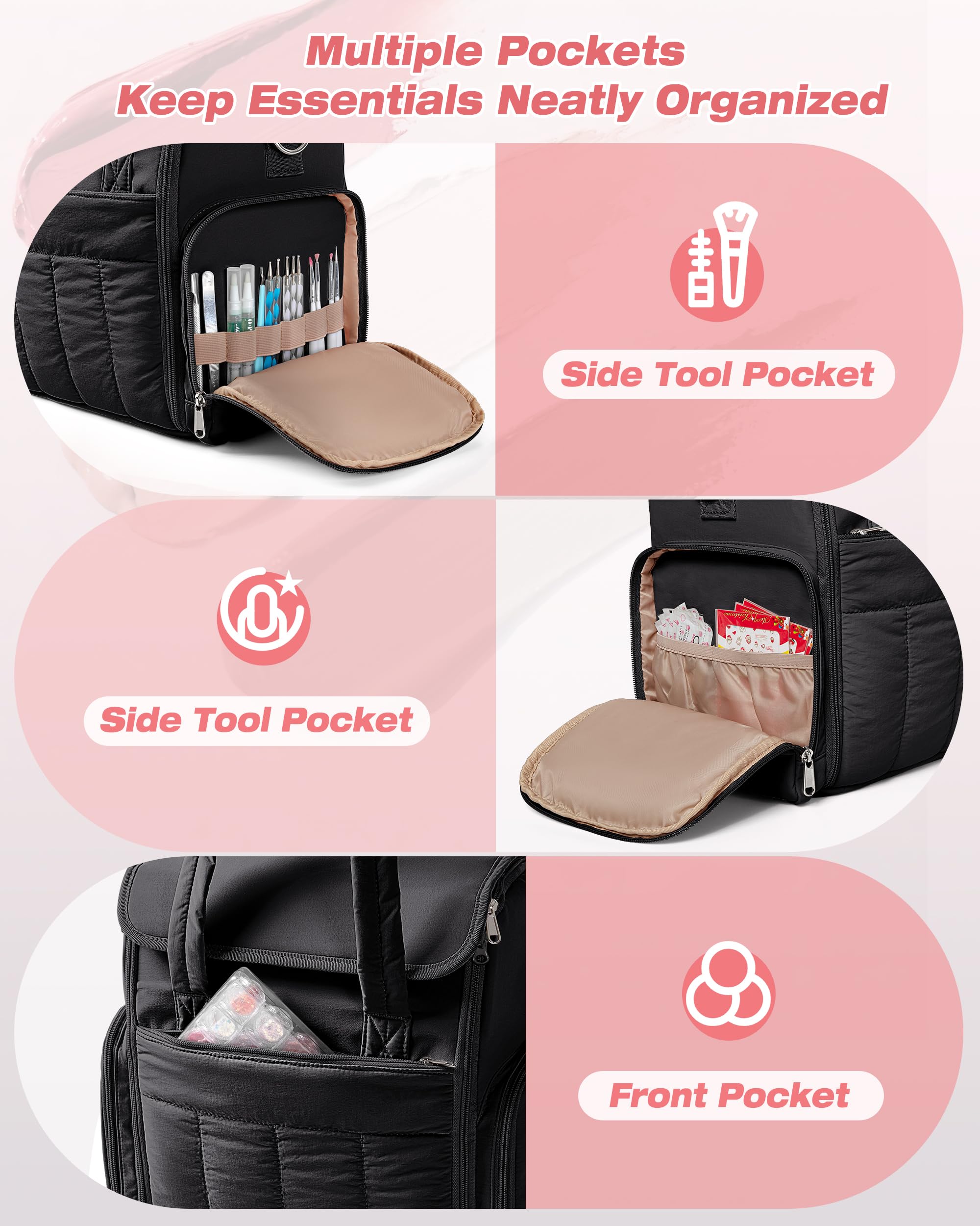 Marscamd bottle-dividers in removable cases keep bottles organized and protected.