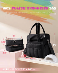 Marscamd organizer with removable cases for easy bottle access and flexible setup.