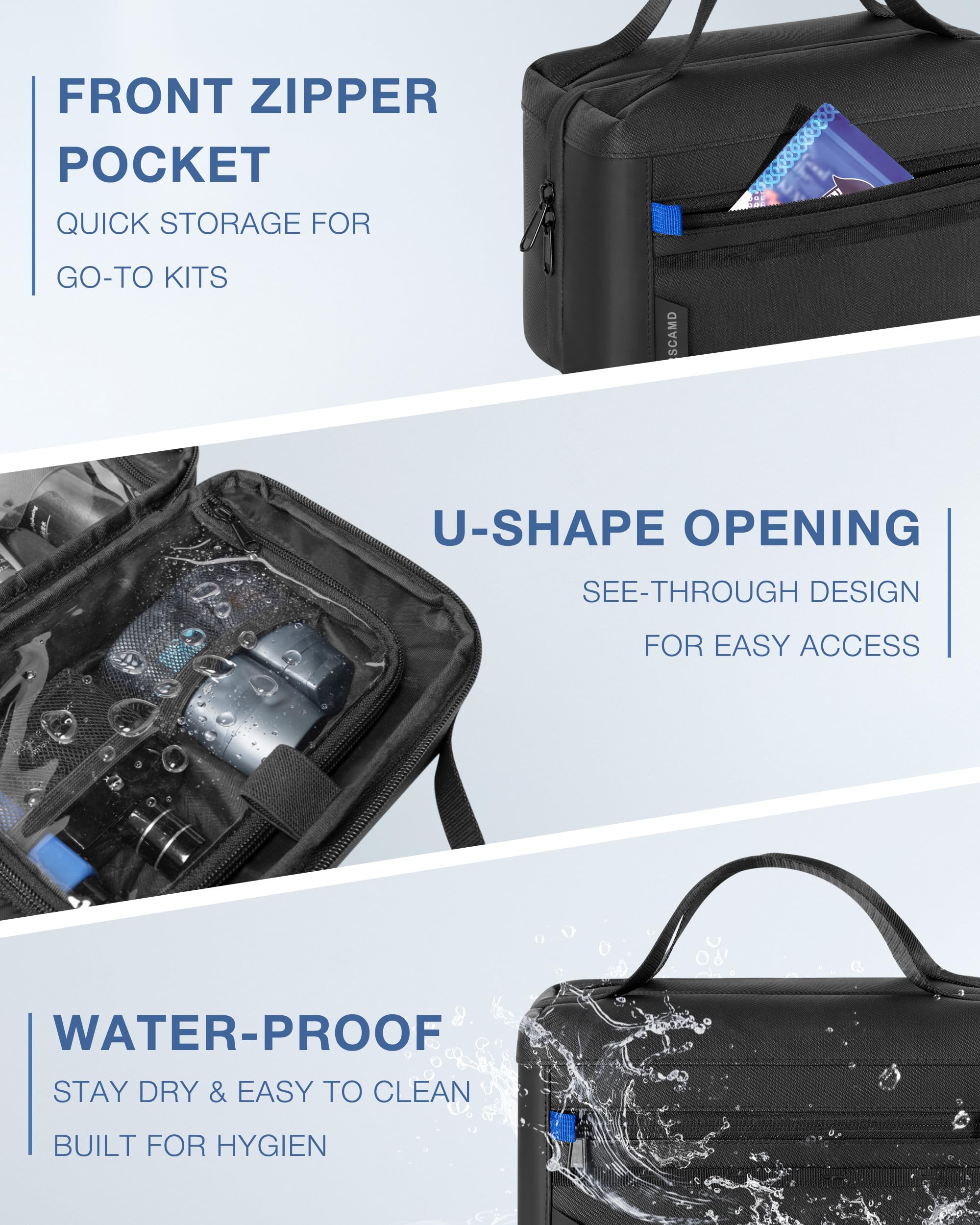 Marscamd travel cube included for organizing small items.