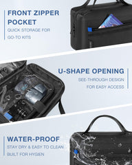 Marscamd travel cube included for organizing small items.