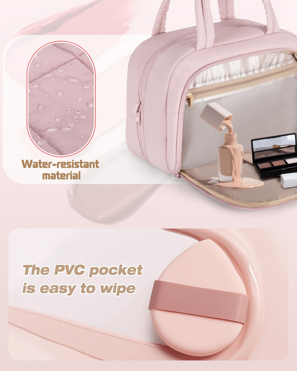 Marscamd compact travel size fits travel-size shampoos and conditioners