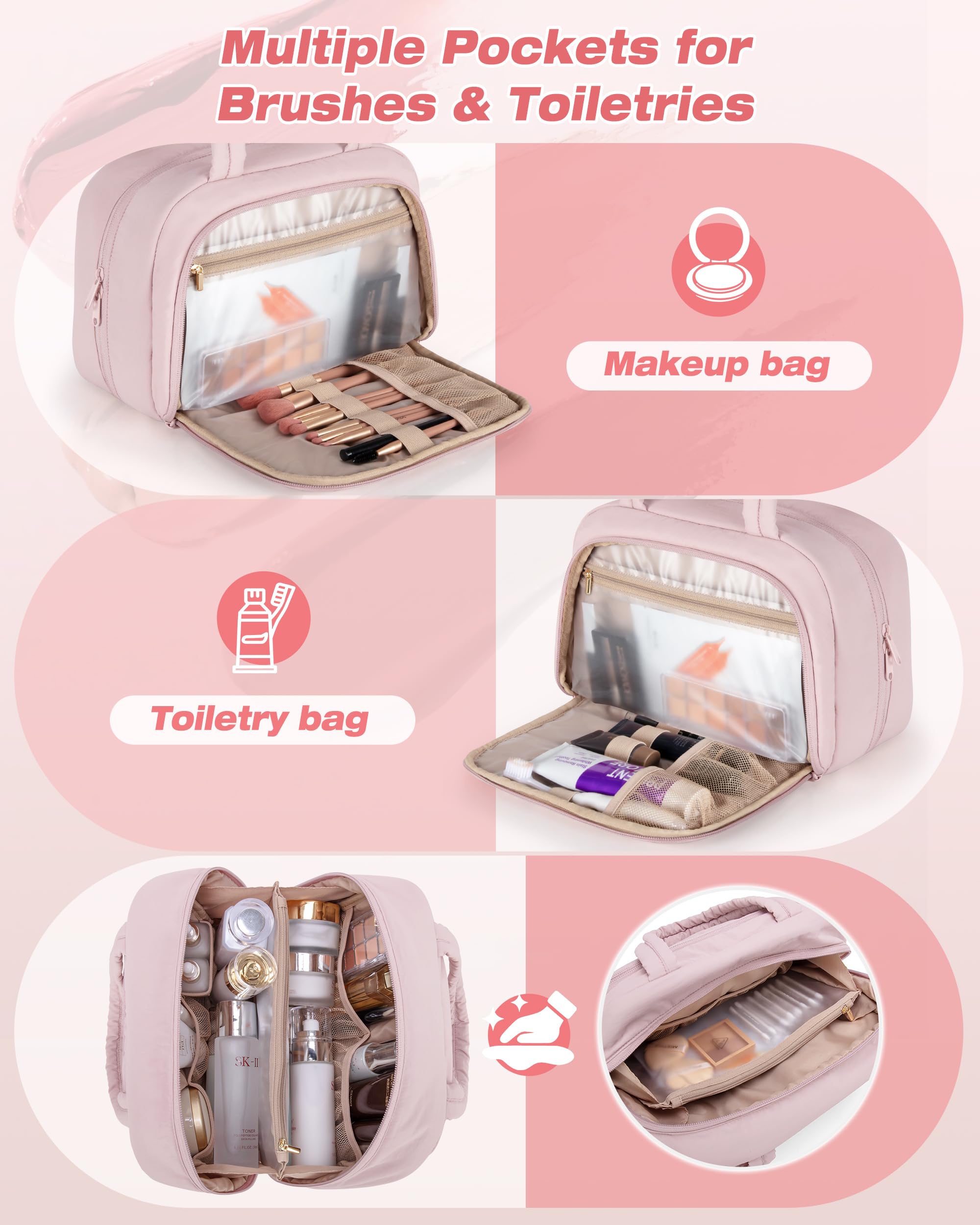 Marscamd water-resistant taslan fabric protects contents and wipes clean after use