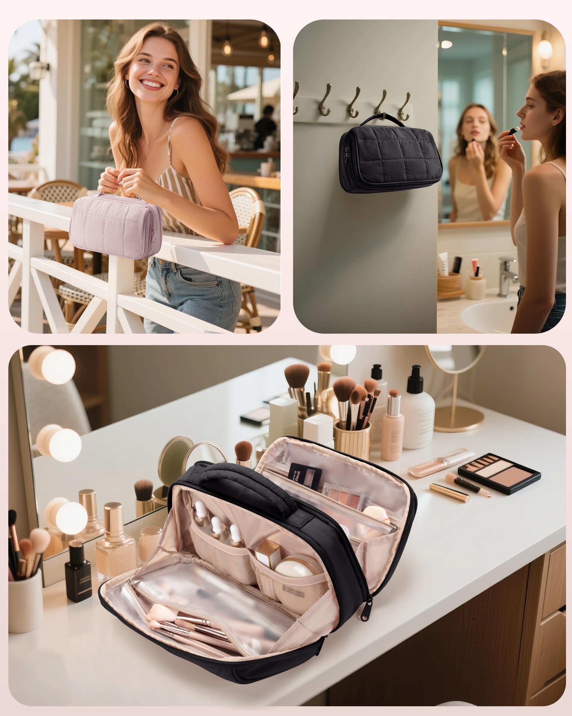 Marscamd versatile pouch for makeup, toiletries, tech or meds