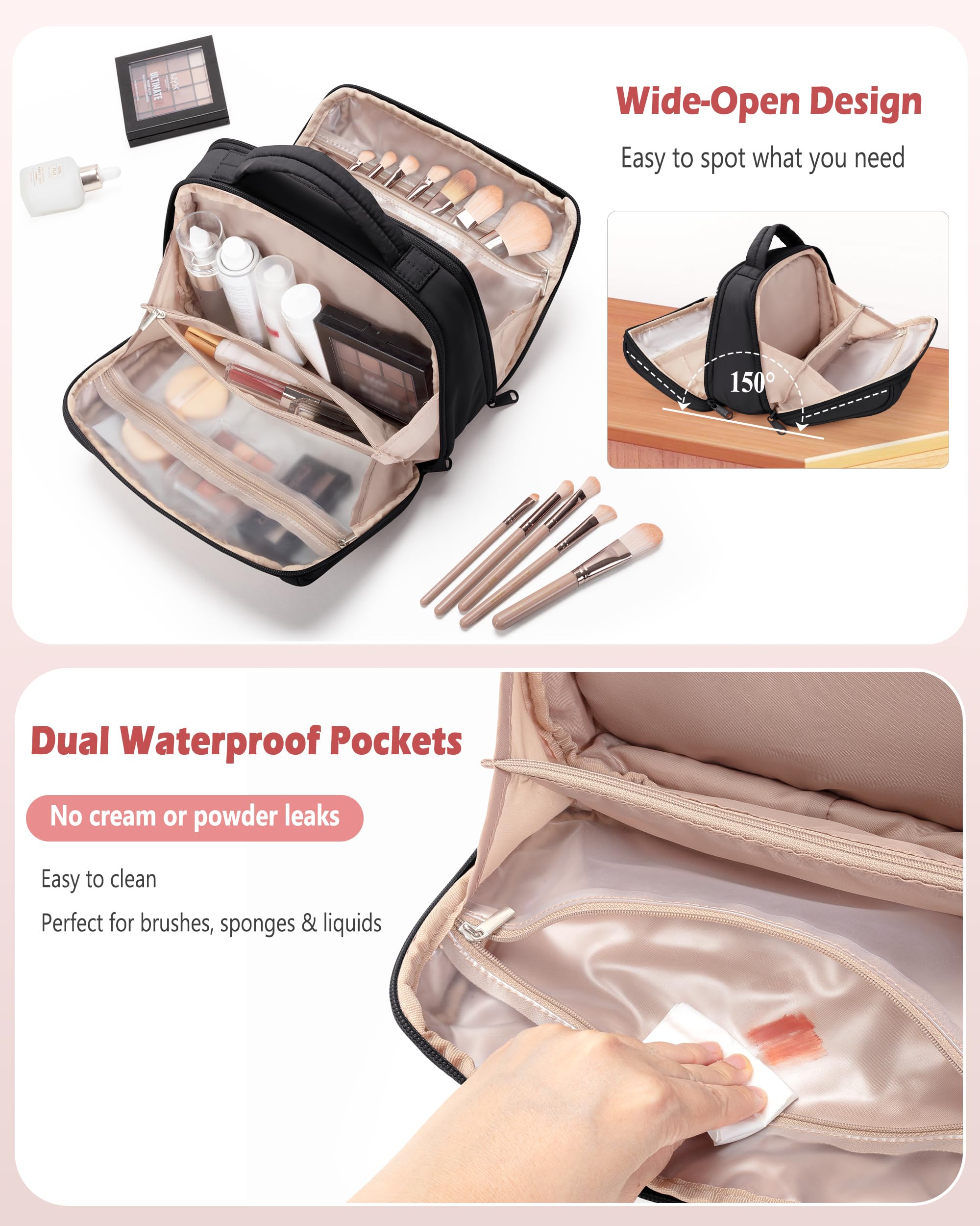 Marscamd waterproof pockets prevent leaks and spills