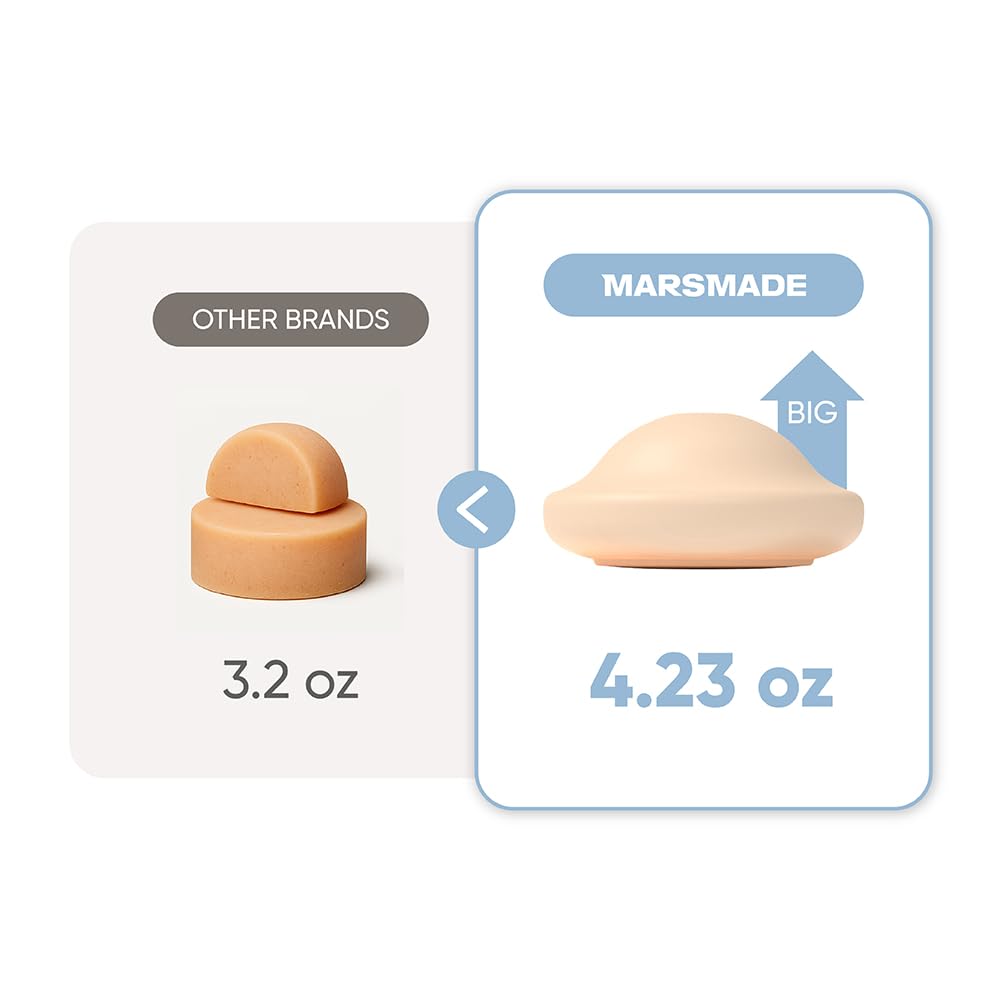 Mars Made product-use demo on damp hair for easy daily routine.