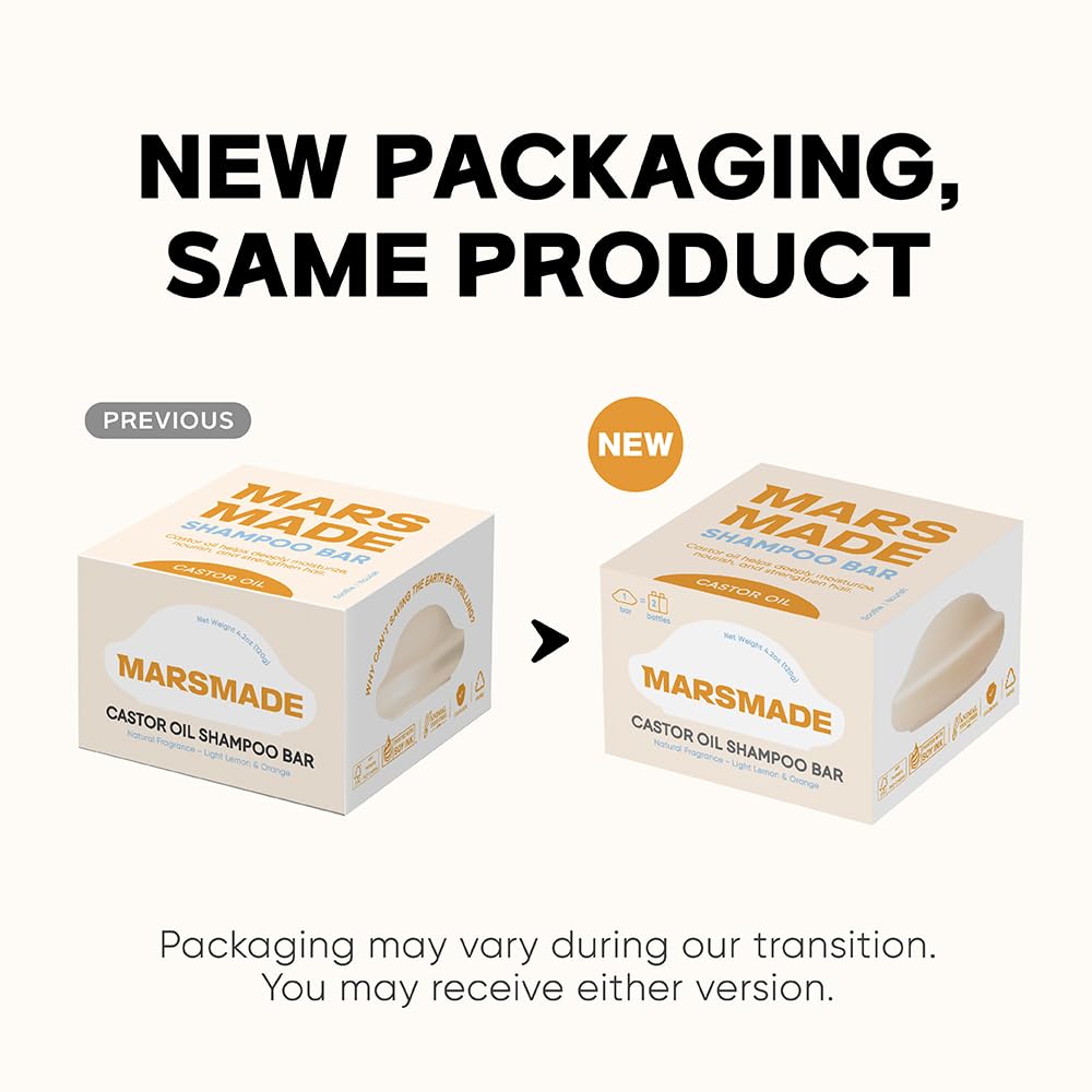 Mars Made shampoo bar lather-on-hair demonstrates rich cleansing for all hair types.