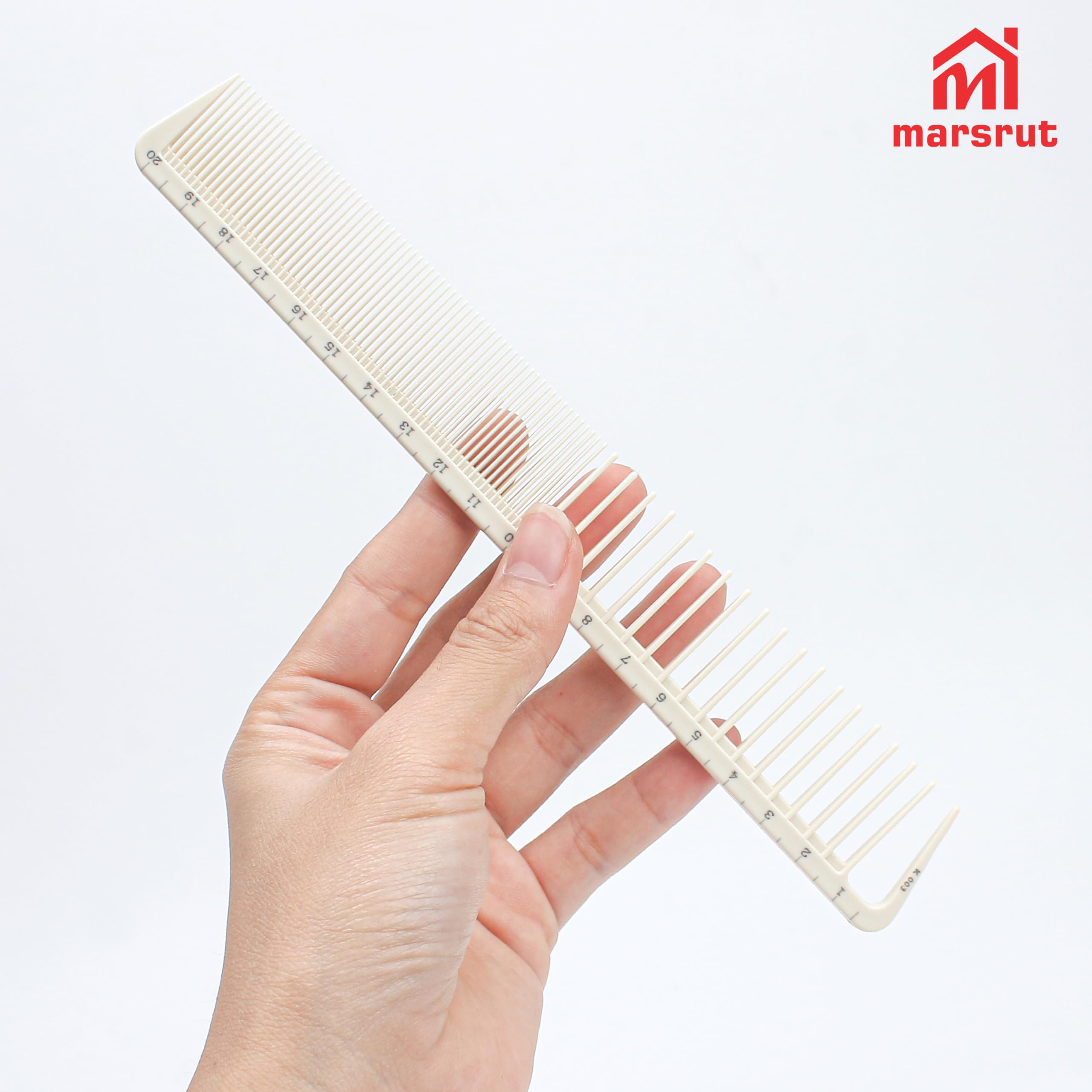 Marsrut versatile combs suit both professional and home use for dyeing and braiding.