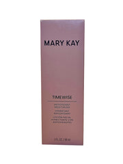 Mary Kay Timewise moisturizer with SPF shown on skin for UVA/UVB protection