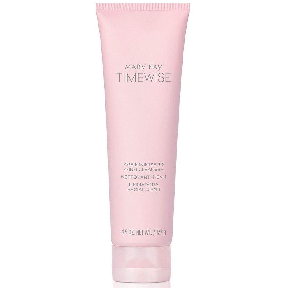 Mary Kay TimeWise 3D Cleanser bottle demonstrates easy daily cleansing for normal to dry skin.