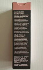 Closeup of Mary Kay TimeWise Luminous 3D foundation bottle to show smooth texture