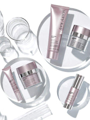 Mary Kay TimeWise Repair Volu-Firm Eye Renewal Cream texture swirl showing rich moisture