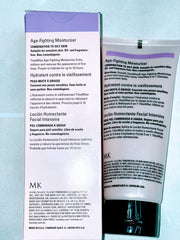 Mary Kay TimeWise moisturizer texture closeup suggests quick absorption without a greasy finish.