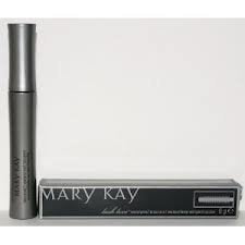 Mary Kay Waterproof Mascara Lash Love Black on lashes for long-lasting, smudge-proof definition.