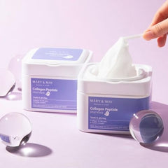 Mary&May Collagen Peptide Vital Mask sheet-out ready-to-use sheet for hydration.