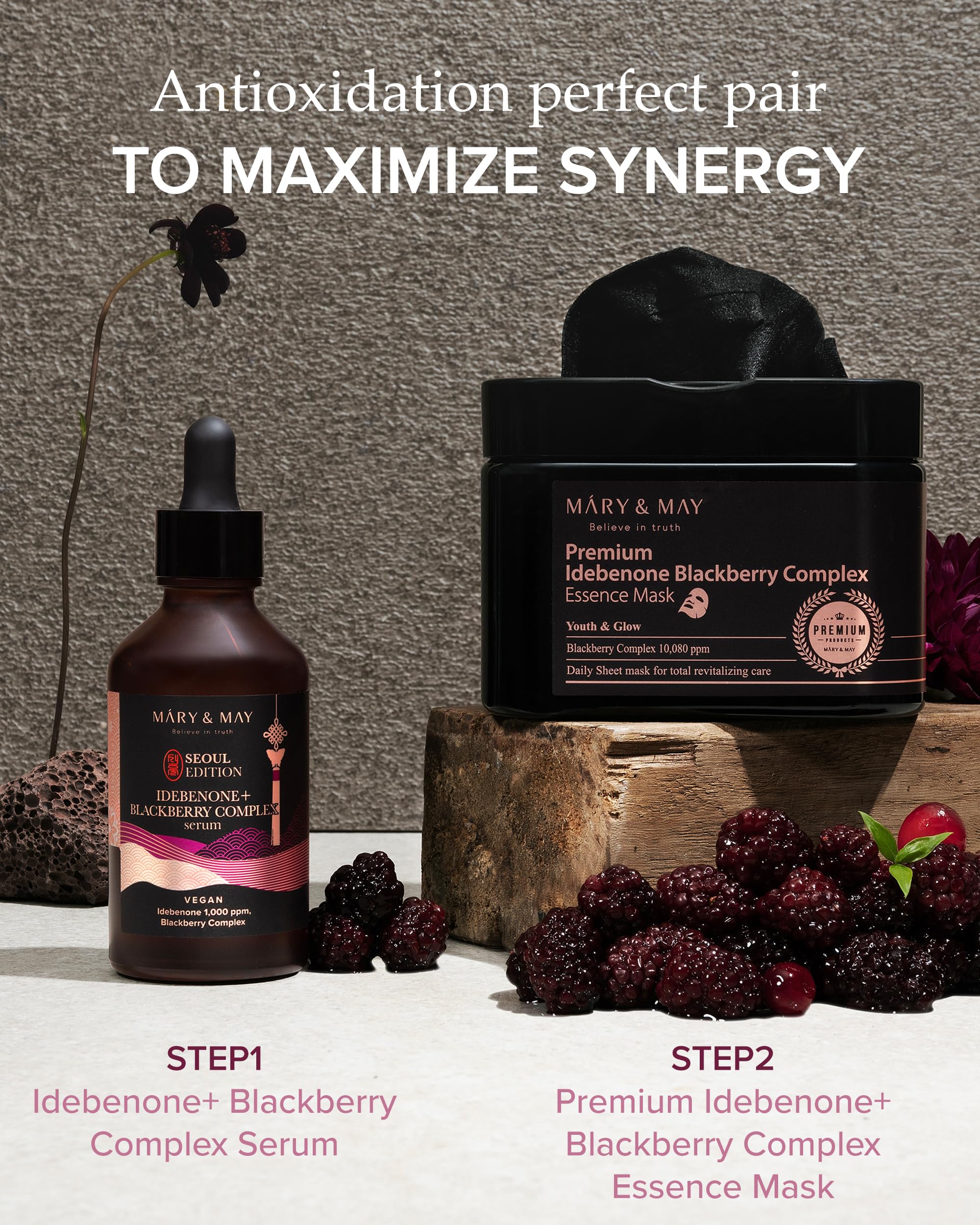 Concentrated serum in pump bottle emphasizing fast absorption