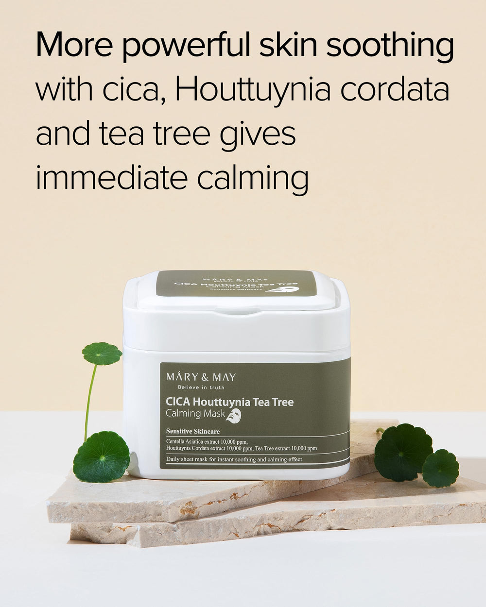 Mary&May hyaluronic acid moisture delivers dewy skin during masking.