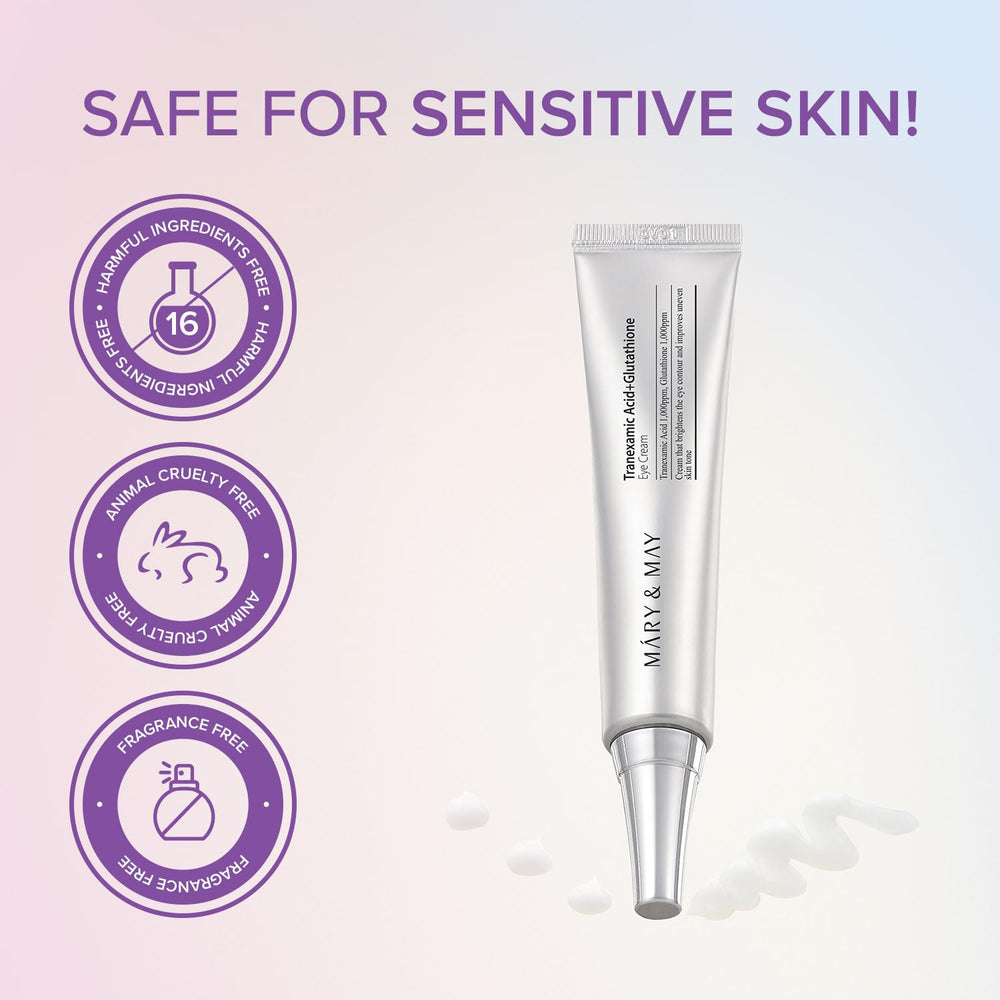 Mary&May Korean skincare ritual shot promotes consistent daily-use benefits.