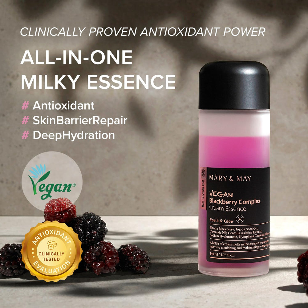 Mary&May milky essence toner shows quick absorption and refreshing feel