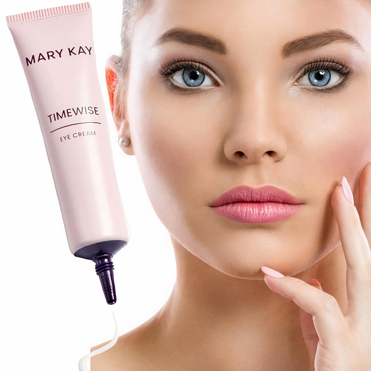 Mary Kay Eye Cream targets fine lines and dullness for a refreshed eye area.
