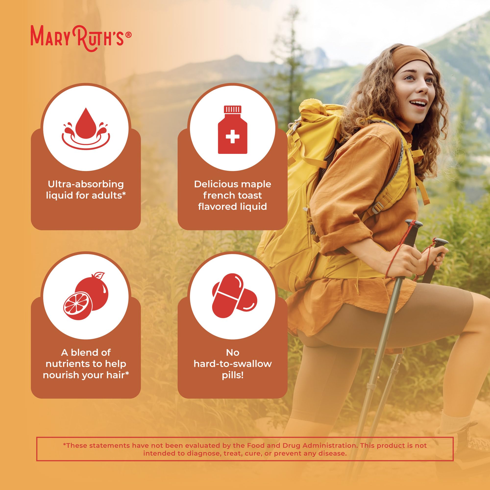 MaryRuth Organics vegan non-gmo label on packaging signaling clean beauty ingredients.