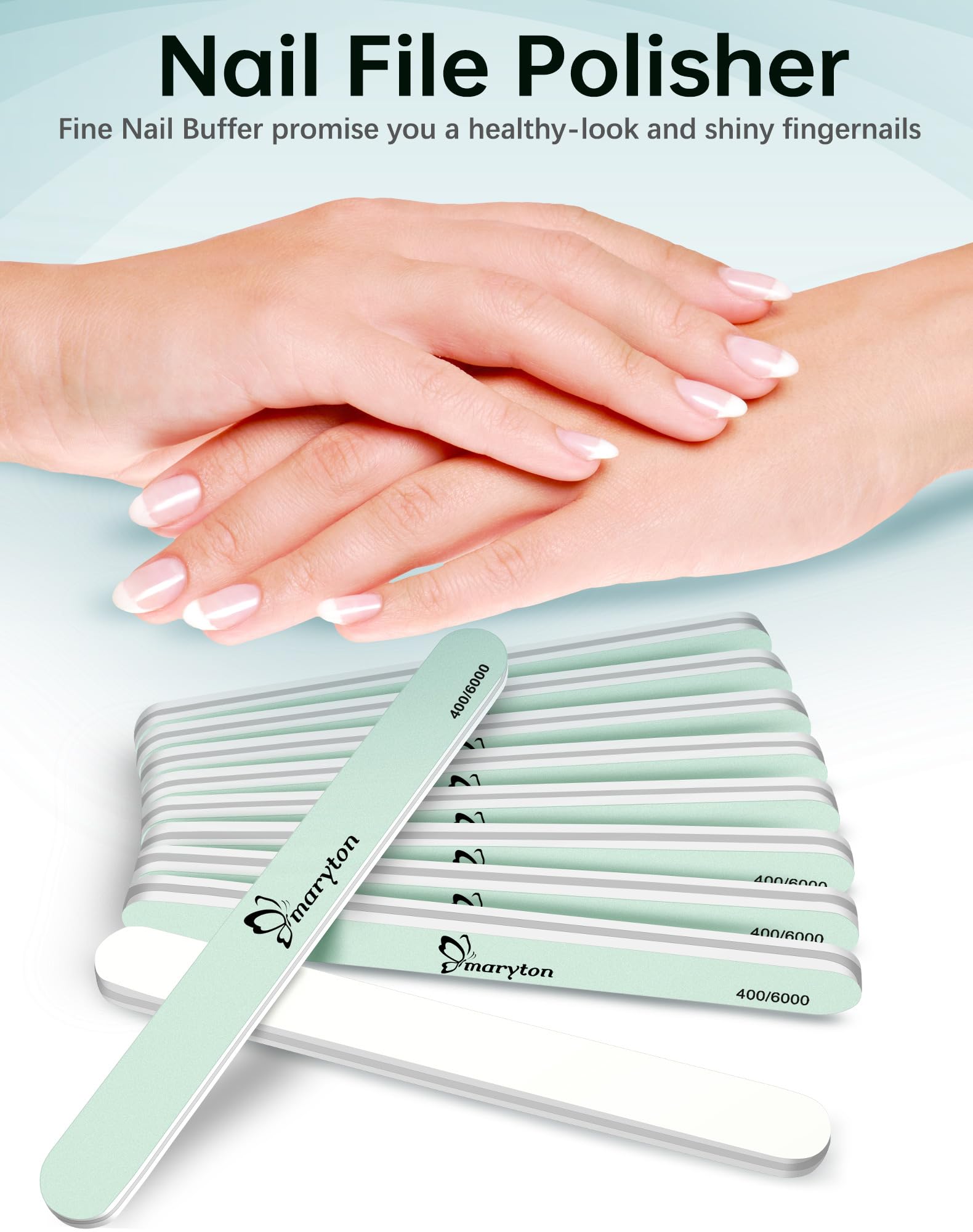 Maryton nail buffer kit is gift-ready for nail art lovers.