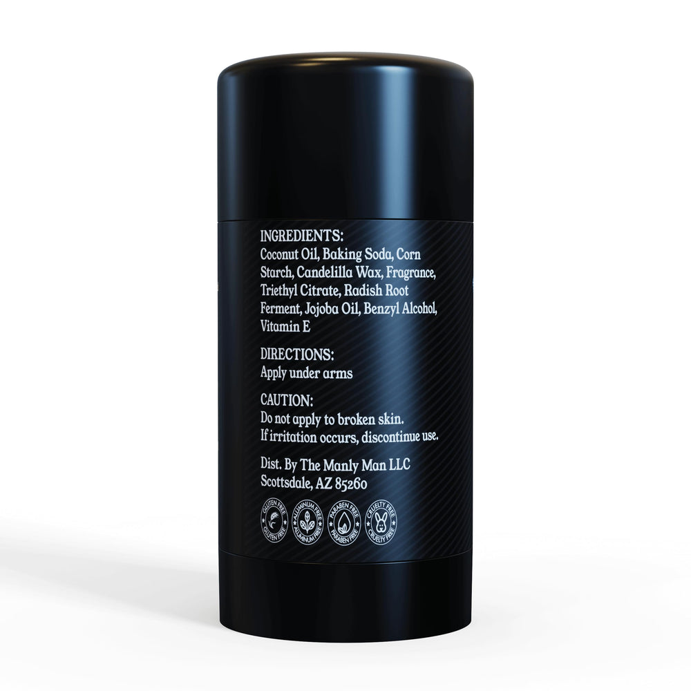 MASCULINE MAN Stain-free formula photo demonstrates fabrics staying clean.